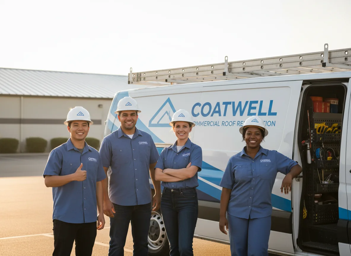 Commercial roof coating company in Stevenson, MD